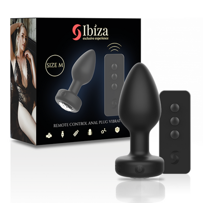 Ibiza - plug anale telecomando taglia m