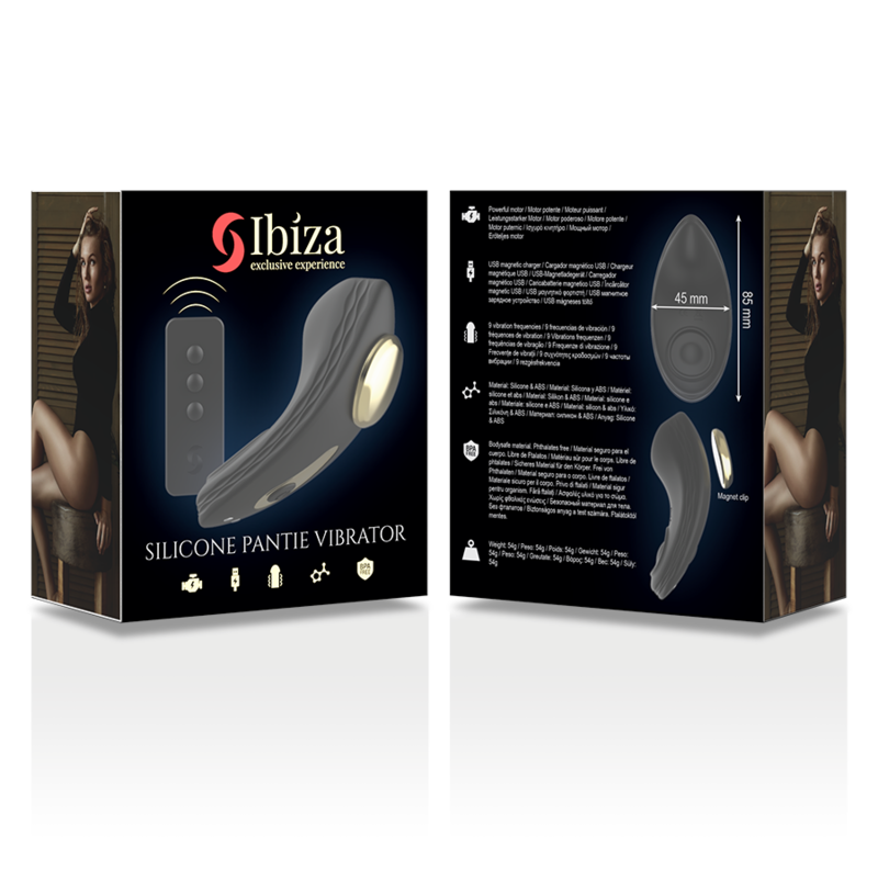 Ibiza - telecomando vibratore mutandine in silicone