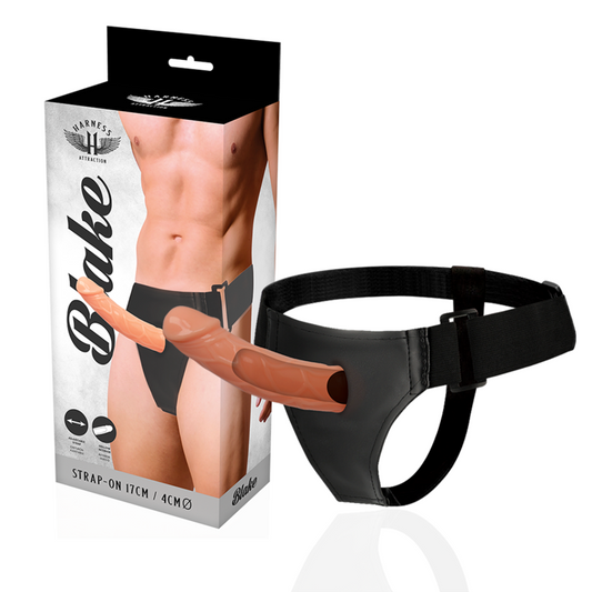 Strap- on dildo Harness attraction Blake dildo cavo 15.5 cm