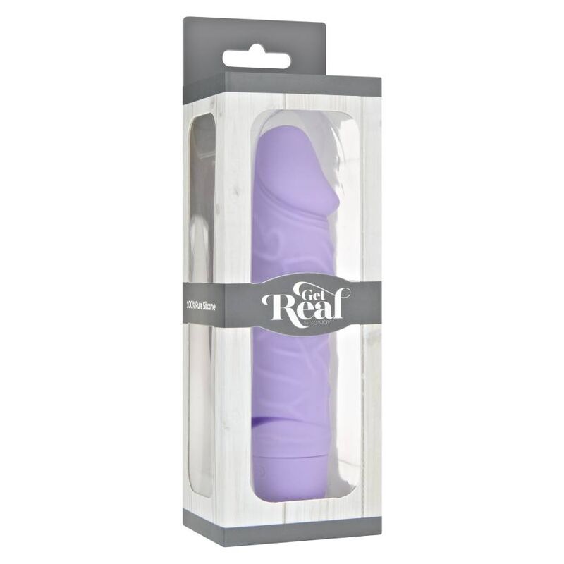Diventa reale - mini vibratore classico viola