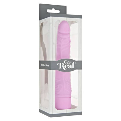 Diventa reale - vibratore classico slim rosa
