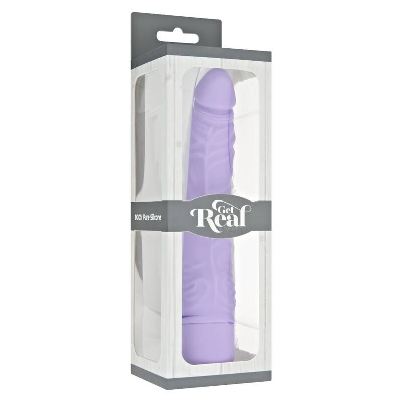 Diventa reale - vibratore classico slim viola