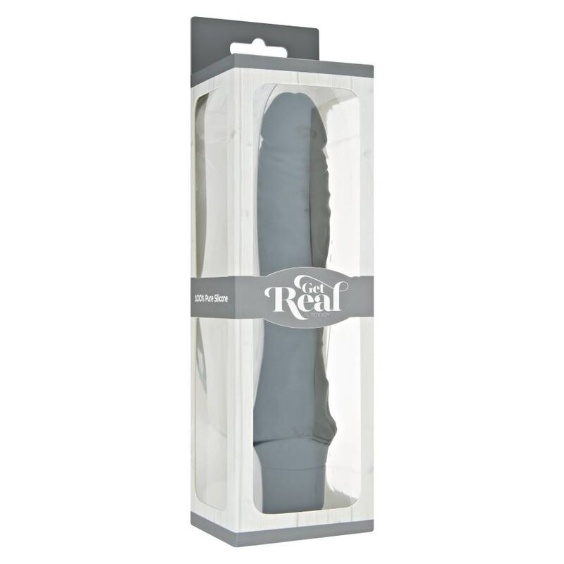 Diventa reale - vibratore classico grande nero