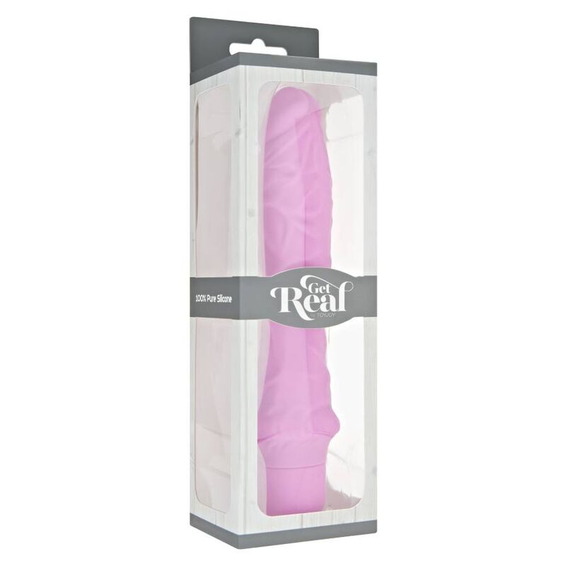 GET REAL - VIBREUR CLASSIQUE GRAND ROSE