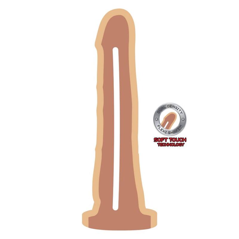 Get real - doppia densità dong 19 cm skin