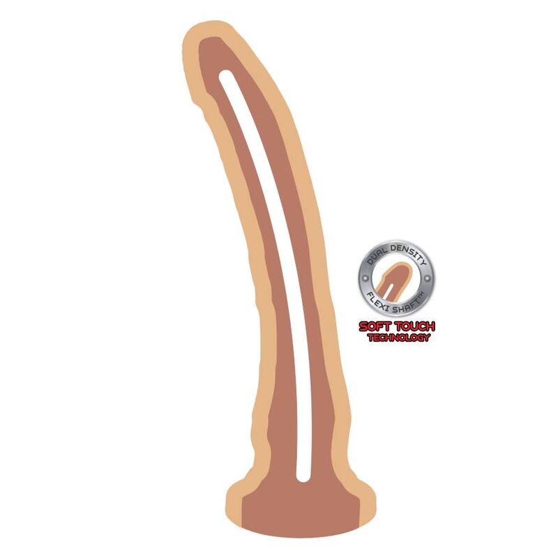 Get real - doppia densità dong 20,5 cm skin