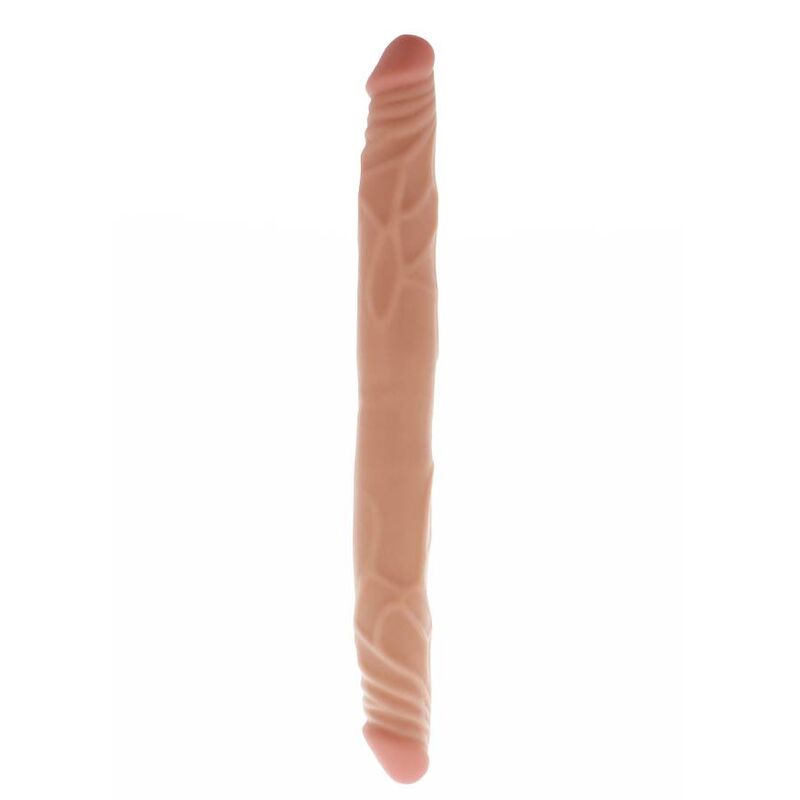 Get real - doppio dong 35 cm pelle