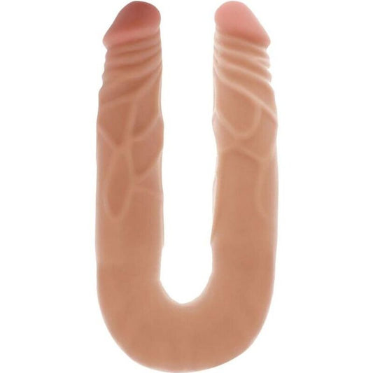 Get real - doppio dong 35 cm pelle