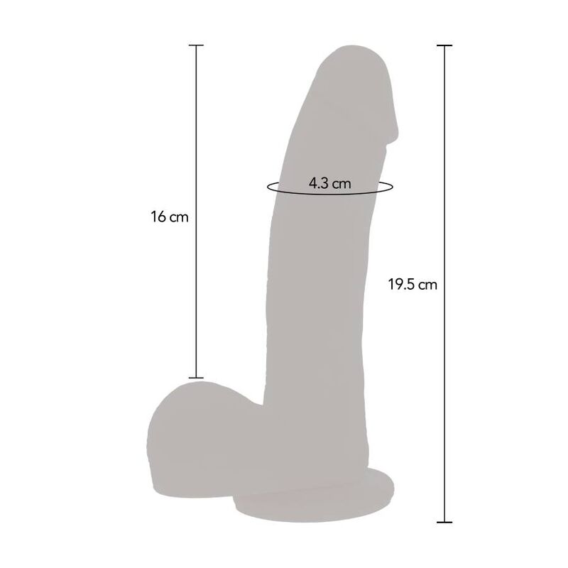 Get real - magnetic pulse trusting dildo skin