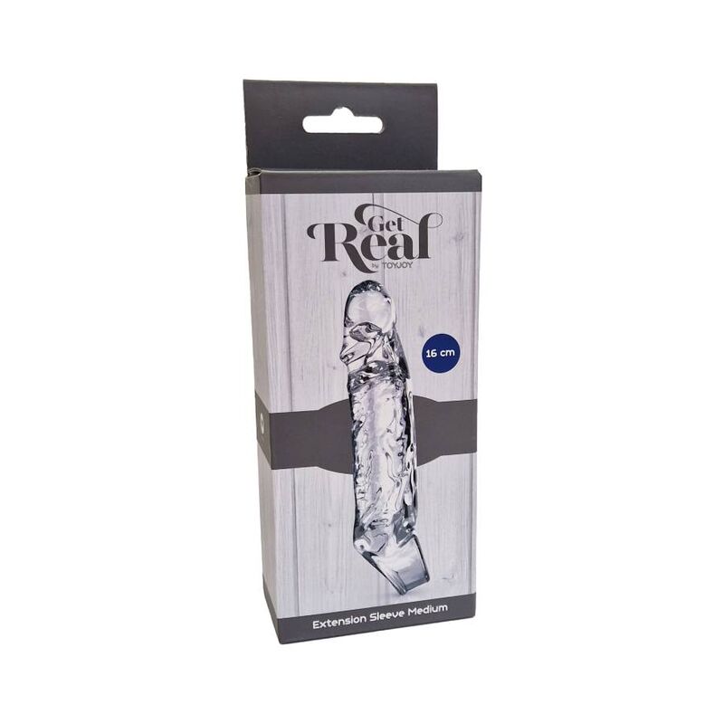 Get real - prolunga manica media trasparente