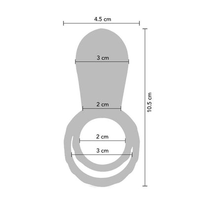 Xocoon - anello stimolatore di coppia fucsia