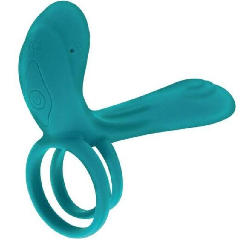Xocoon - anello vibratore di coppia verde