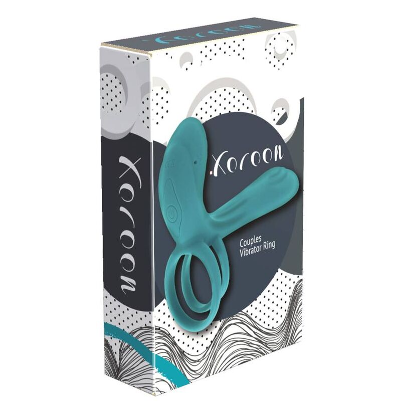 Xocoon - anello vibratore di coppia verde