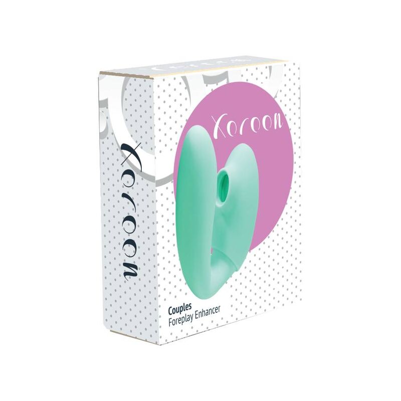 Sucette clitoridienne et vibrateur de point G Xocoon Menthe