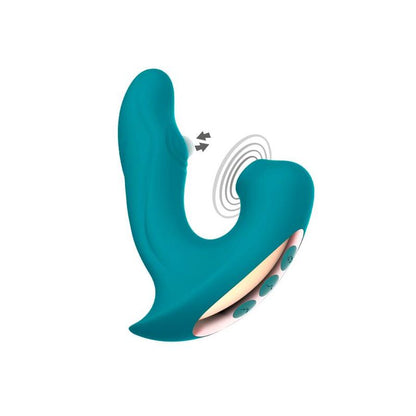 Sucette clitoridienne + Point G Xocoon Eternal Love vibe Vert