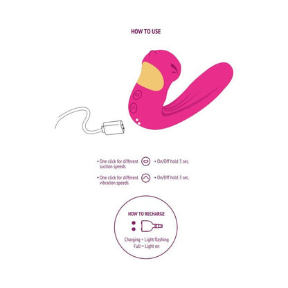 Suce clitoris Xocoon Celestial love fuchsia