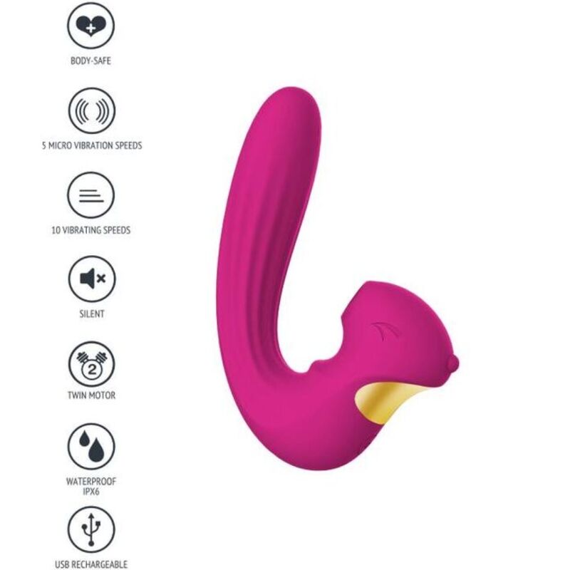 Suce clitoris Xocoon Celestial love fuchsia