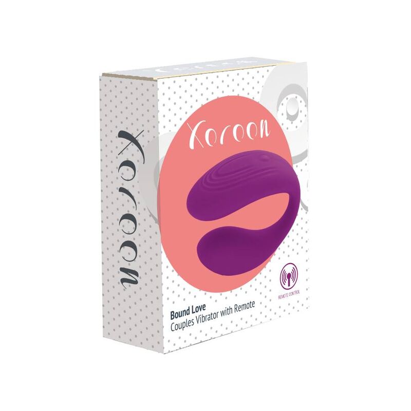 Xocoon - vibratore di coppia bound love viola