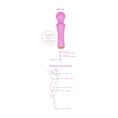 Xocoon - la baguette personnelle fuchsia