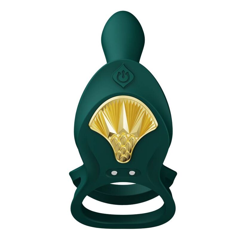 Anelli vibranti stimolazione punto G Zalo bayek verde con telecomando