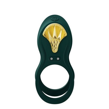Anelli vibranti stimolazione punto G Zalo bayek verde con telecomando