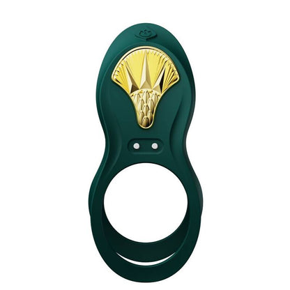 Anelli vibranti stimolazione punto G Zalo bayek verde con telecomando