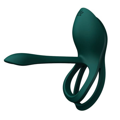Anelli vibranti stimolazione punto G Zalo bayek verde con telecomando