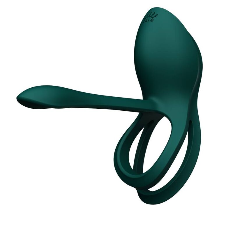 Anelli vibranti stimolazione punto G Zalo bayek verde con telecomando