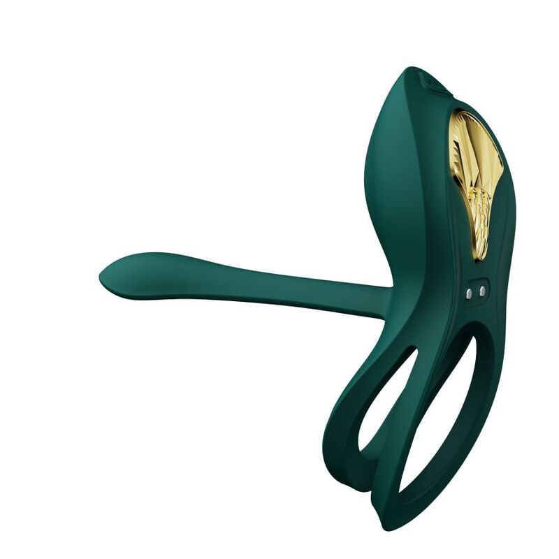 Anelli vibranti stimolazione punto G Zalo bayek verde con telecomando