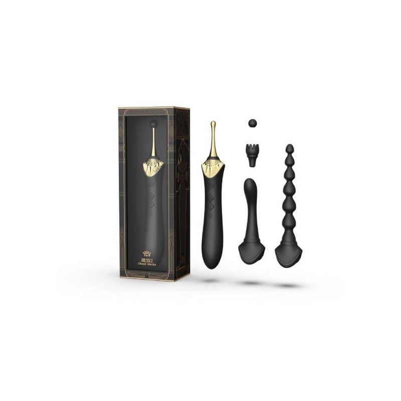 Zalo - bess 2 clitoral massager black