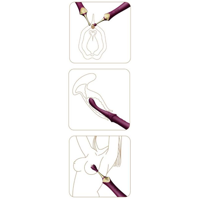 Zalo - Bess 2 stimulateur clitoridien violet