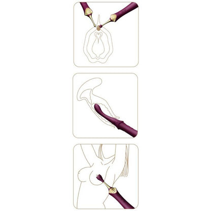 Zalo - Bess 2 stimulateur clitoridien violet