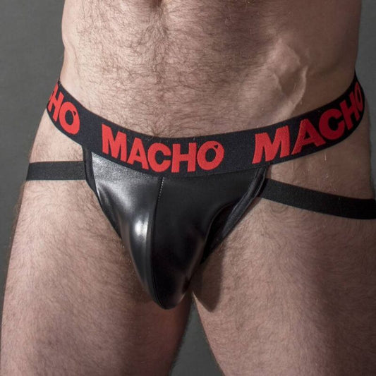 Macho - mx25rc jock pelle rossa m