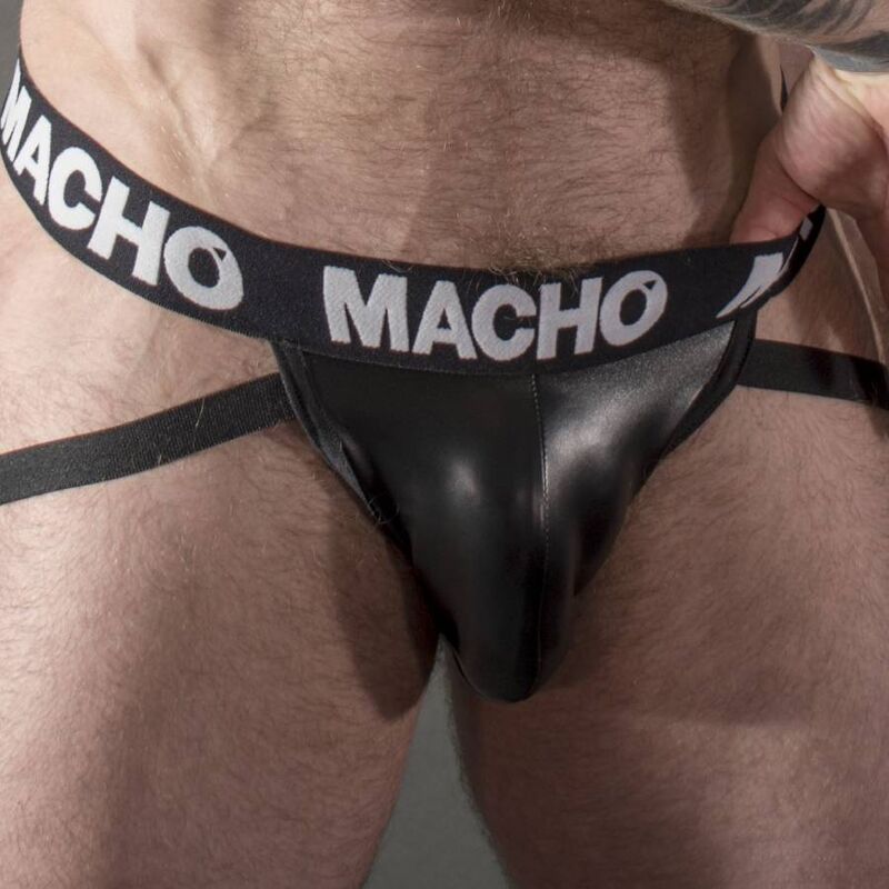 Macho - mx25nc jock pelle nera m