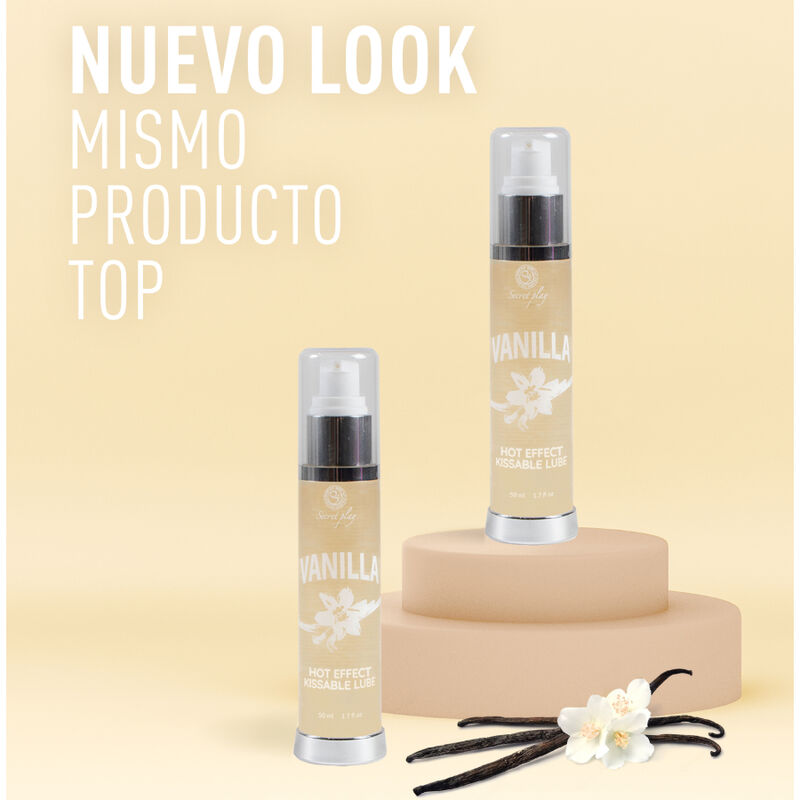 Secretplay lubrificante 2-1 effetto termico vaniglia 50ml