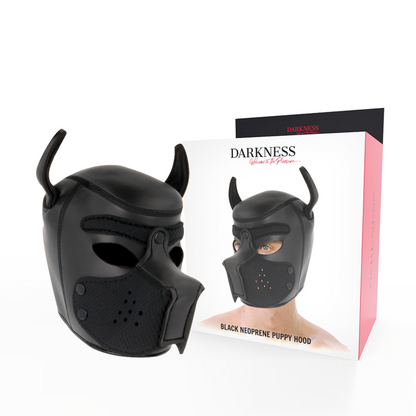 Maschere Darkness neoprene con museruola rimovibile m