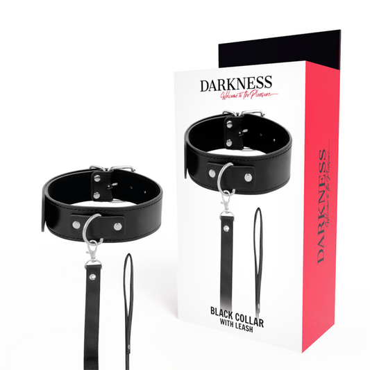 Darkness padded locking posture collar