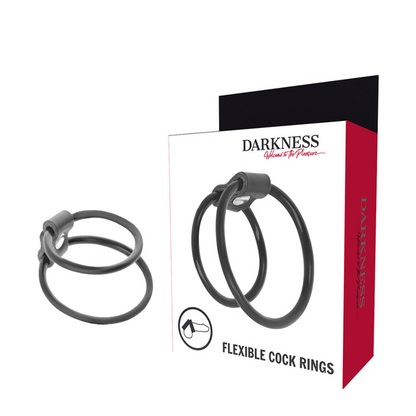 Darkness  duo rings for penis