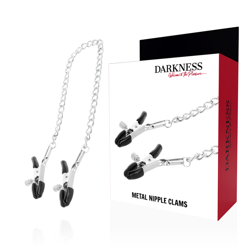 Morsetti nipple regolabili darkness metal
