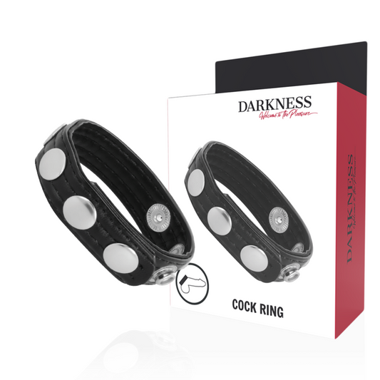 Cockring in pelle darkness