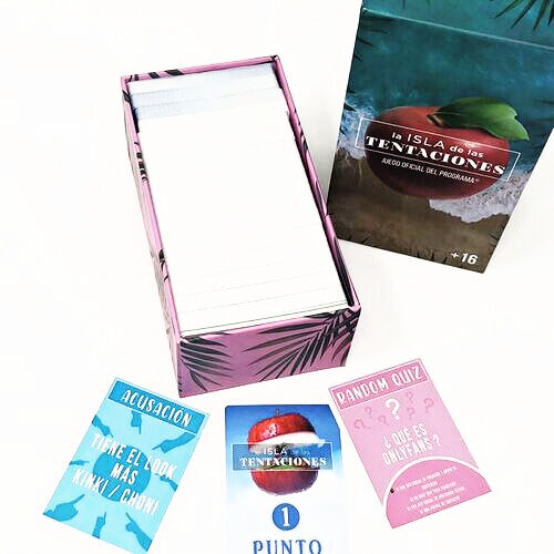 La isla de las tentaciones - official card game - es