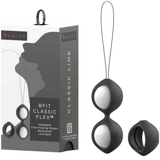 Palline vaginali B swish bfit classic flex nero 28 g