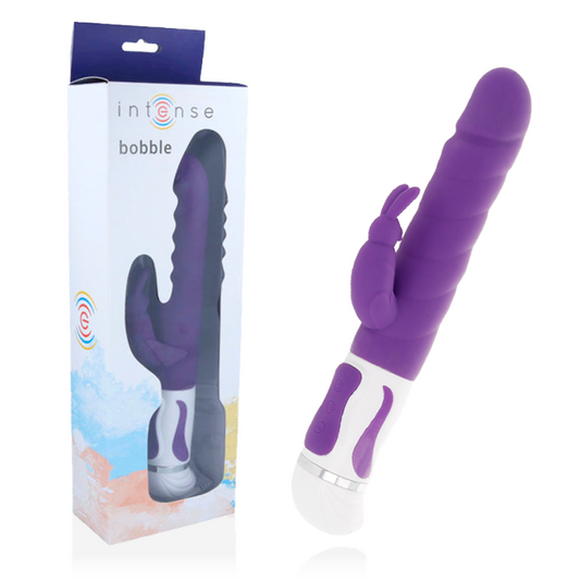 INTENSE - BOBBLE VIBRADOR ROTOR LILA EN SILICONA