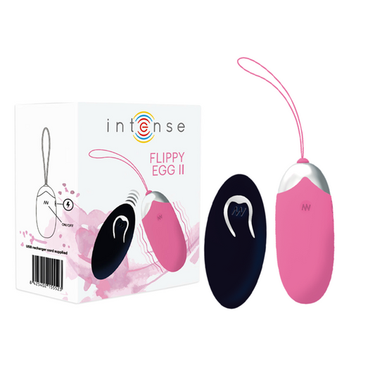 UOVO VIBRANTE FLIPPY II CON TELECOMANDO ROSA