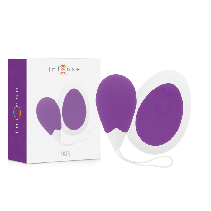 INTENSO - HUEVO VIBRADOR CON CONTROL REMOTO JAN LILLA