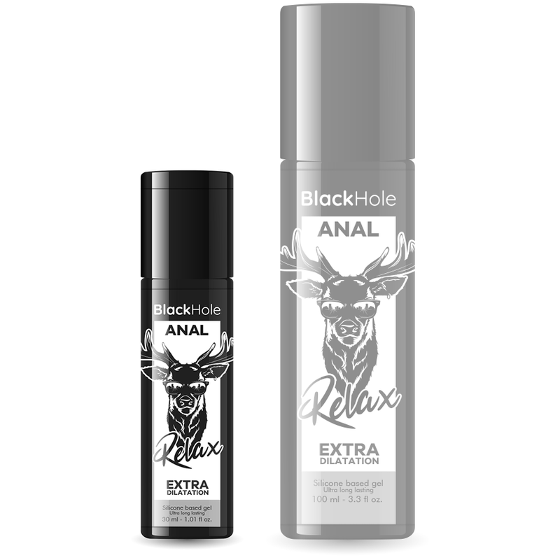 Black hole gel silicone base dilatazione anale 30 ml
