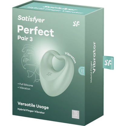 Anello vibrante Satisfyer Perfect Pair 3 verde