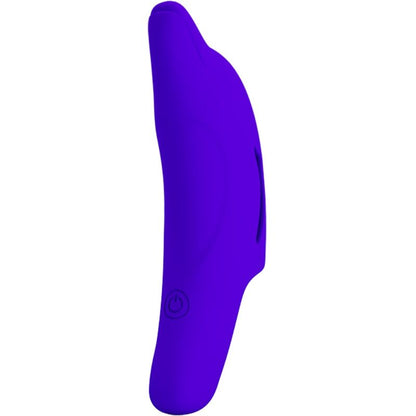 Pretty Love - delphini puissant stimulateur de doigt bleu foncé