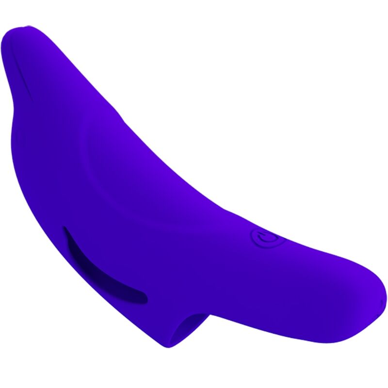 Pretty Love - delphini puissant stimulateur de doigt bleu foncé