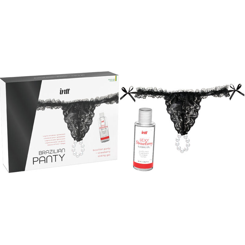 Intt - panty brasiliano nero